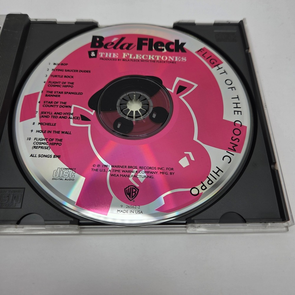 Bela Fleck & The Flecktones Flight of the Cosmic Hippo CD 1991 Fusion Bluegrass - Picture 4 of 6